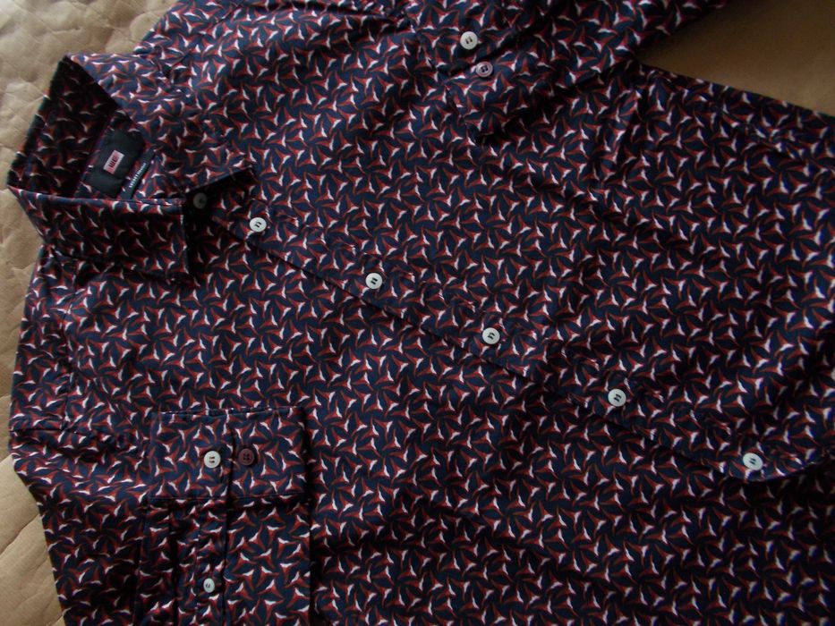 -S- WE FASHION Premium Designerska Koszula Męska S 38 cm Holandia