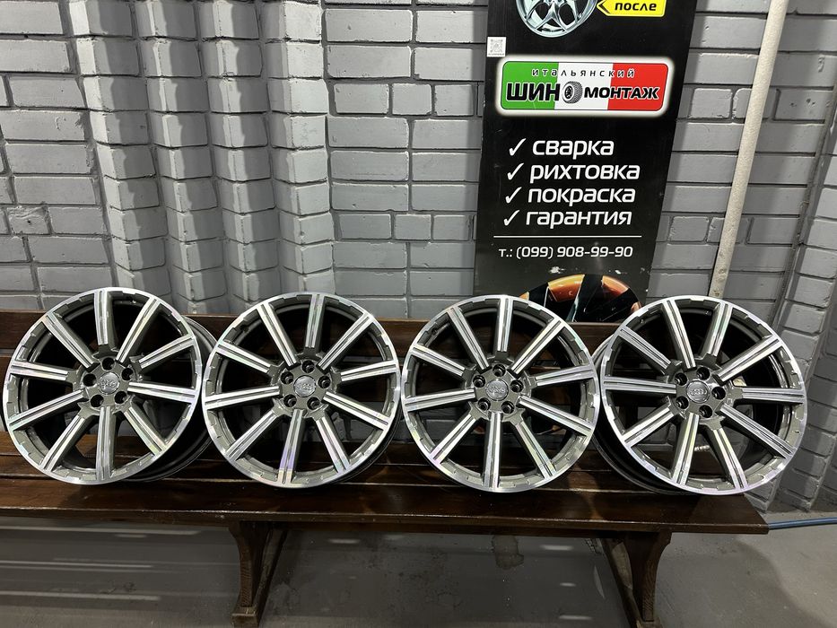 99 Оригинальные литые диски AUDI Q7 4K 5/112 R20 et33