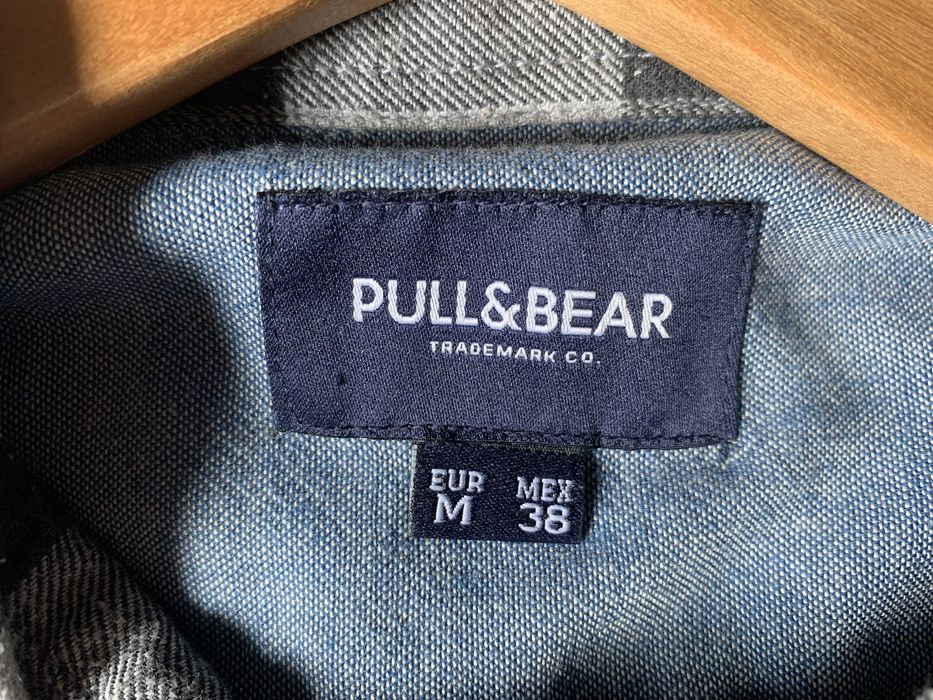 Camisa de Xadrez Pull & Bear, tamanho M / 38