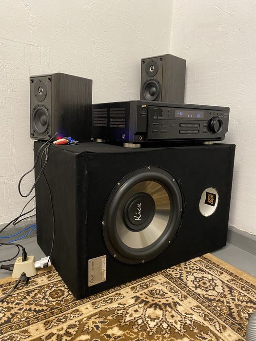 сабвуфер рессивер 5.1 в сборе