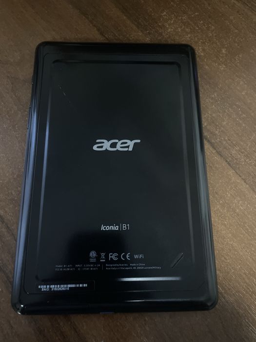 Планшет Acer, модель B1-A71