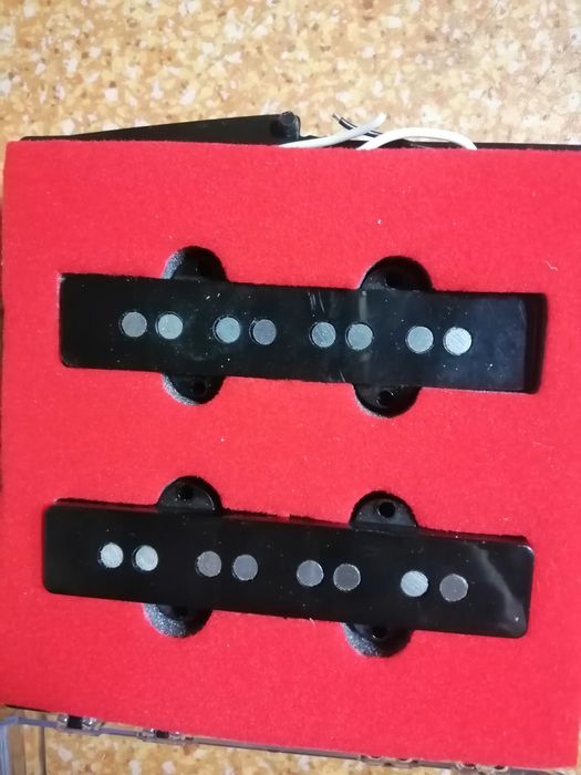 Pickups Fender Dual American Vintage single coil jazz bass (Geddy Lee)