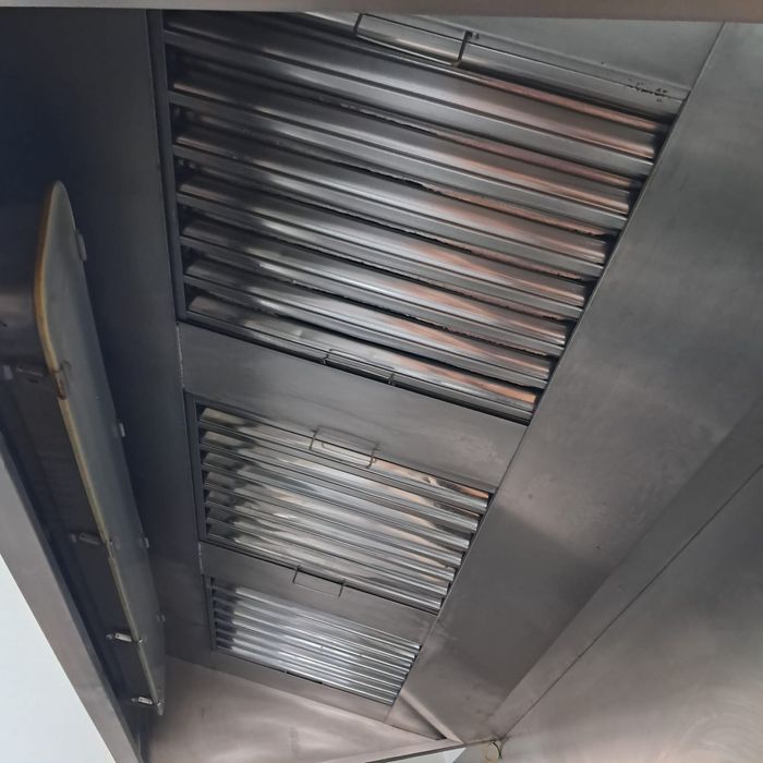 Hott em inox com 3 filtros e iluminação