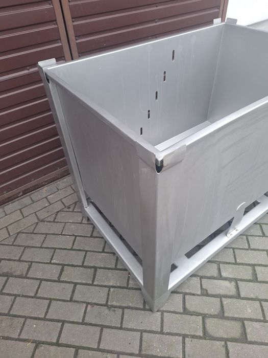 Pojemnik transportowy z stali nierdzewnej 304L