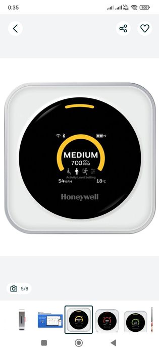 Honeywell HTRAM Монітор , аналізатор забруднення повітря.