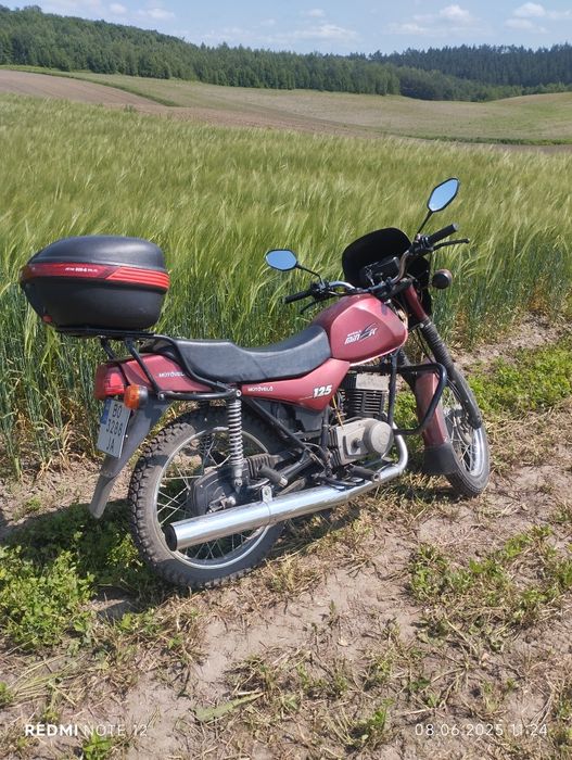 Мінск лідер, мотоцикл 125.