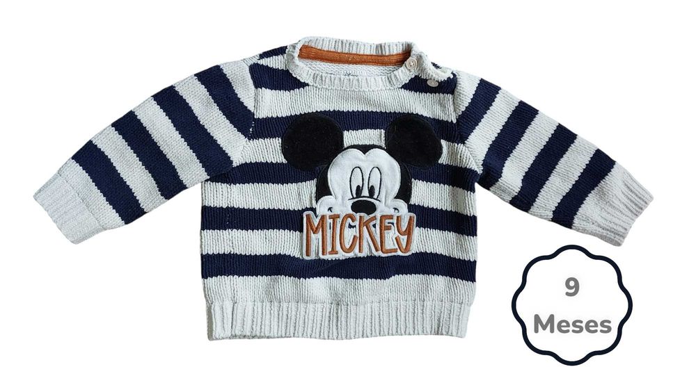 Camisola Mickey Disney Baby 9 meses