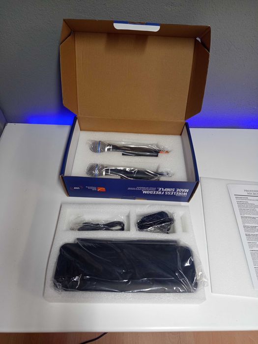 Microfones Freeboss FB-U38/ Novo
