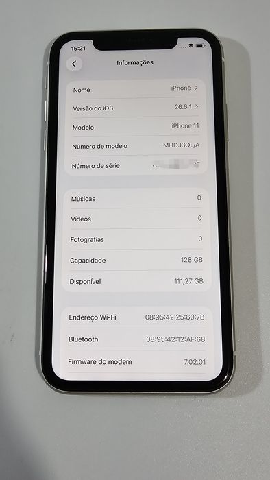 Iphone 11 128Gb. 100% Bateria. Muito bom