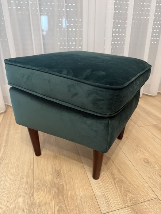 Fotel wypoczynkowy Bosto z podnóżkiem