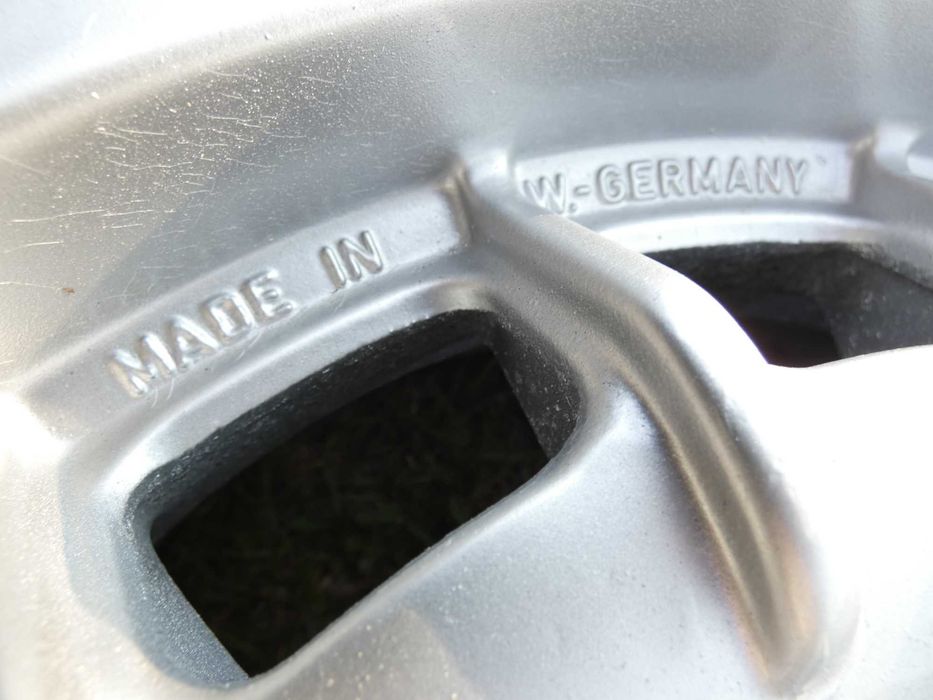 MERCEDES oryginał R107, W123, W126, 6x14 et30, Van Den Berg, ładny kpl