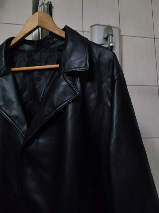 płaszcz kurtka XL płaszczyk damskie Zara premium ekologicznie skórza