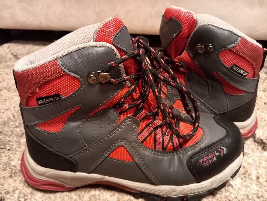 Buty trekkingowe zimowe wodoodporne, rozm 34 - używane