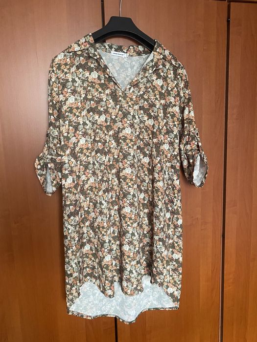 Włoska tunika w kwiaty