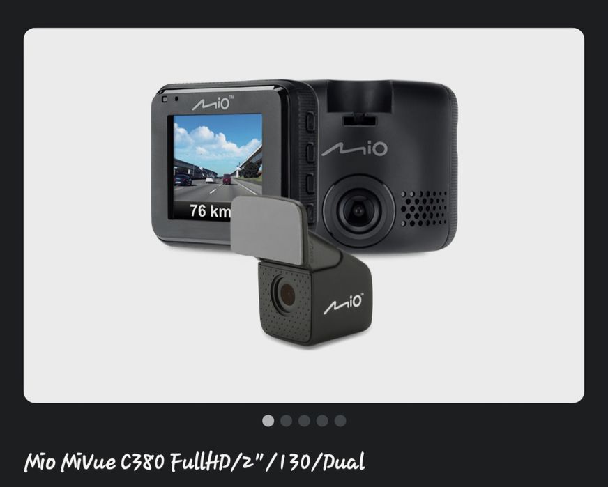 Wideorejestrator mivue c380