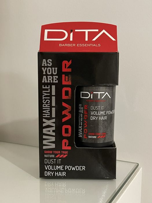 Cera de cabelo em pó