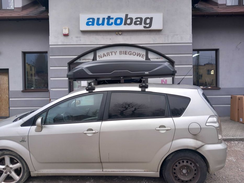 Promocja !Box dachowy Thule Pulse 2 XL, pojemność 500 litrów solidny, czarny mat