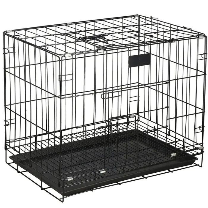 Klatka Kennelowa Metalowa Kojec Dla Psa Transporter Rozmiar M 77cm NOWY