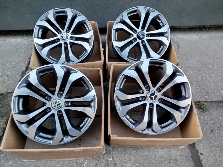 A317# ALUFELGI 17" 5x112 7,5 Et 35 Mercedes Vw Skoda Audi Seat