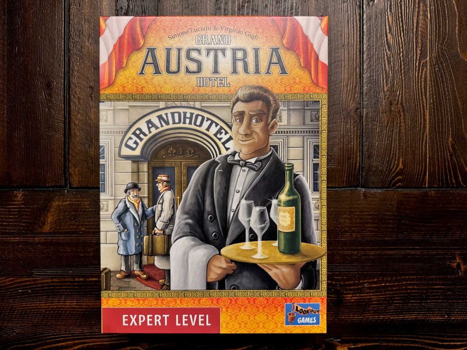 Insert / organizer do gry Grand Austria Hotel + dodatek Let’s Waltz