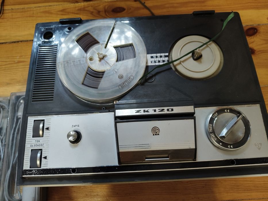 Magnetofon szpulkowy Grundig retro PRL