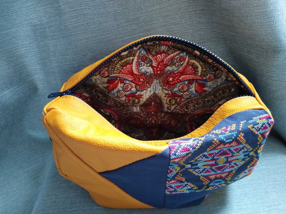 Nerka KOLORY skóra +haft