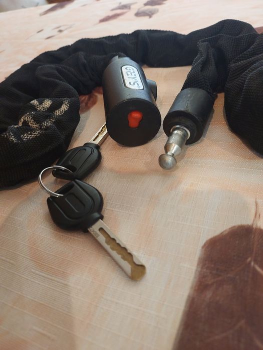 Велосипедный замок Grey's 6мм, 1 метр