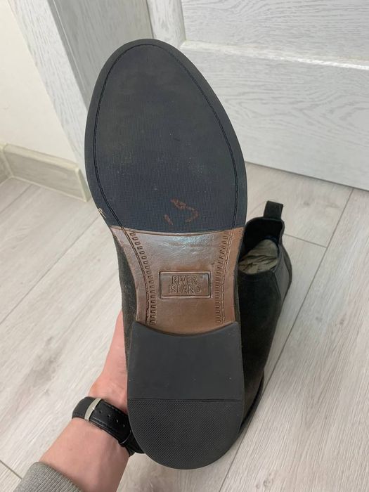 Замшевые ботинки Челси River Island 42р Состояние Новых