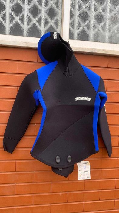 Fato Mergulho Neoprene 5mm 2 Peças Tecnomar - Novo