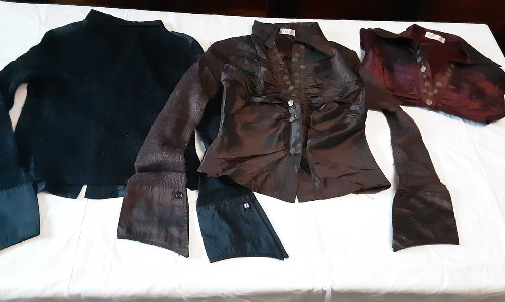 Трикотажні жіночі кофти з натуральної нитки літні костюми і блузи нові