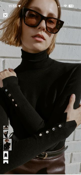 Гольф лонгслів Zara basic