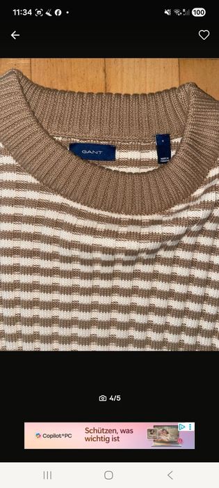 Sweterek Gant S jak M
