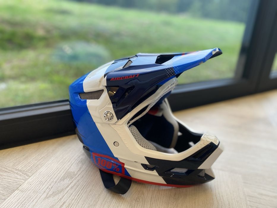 Kask 100% Aircraft 100% – XS na szczeke na rower motor hulajnoge