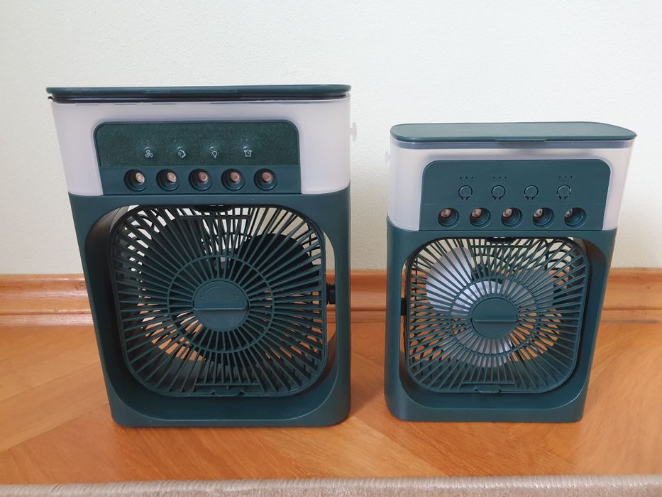 Вентилятор зволожувач 10ВТ кондиціонер автомобільний кімнатний 3в1.