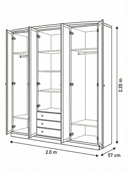 Mobiliário de Quarto em Madeira – Design Clássico e Funcional