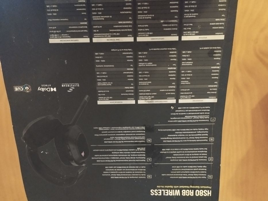 Headset Corsair HS80 Wireless