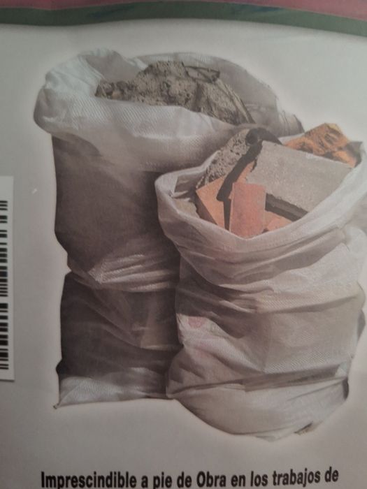 10 Sacos de rafia 60x100 cms