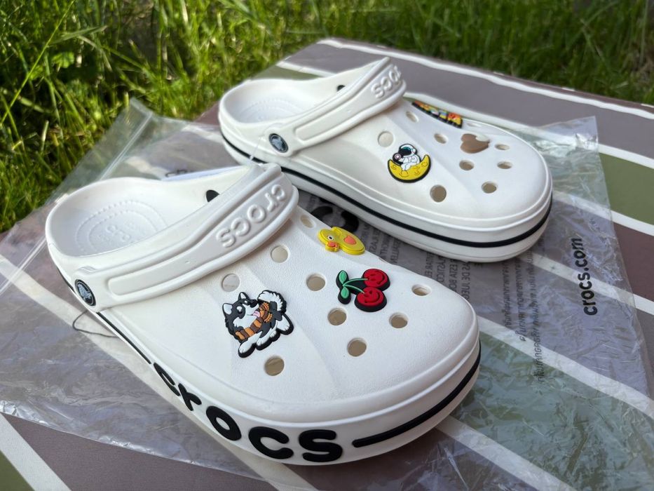 Крокси білі Crocs білі 37, 38, 39, 41 розмір