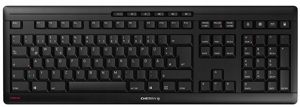 klawiatura+mysz cherry stream desktop recharge pl