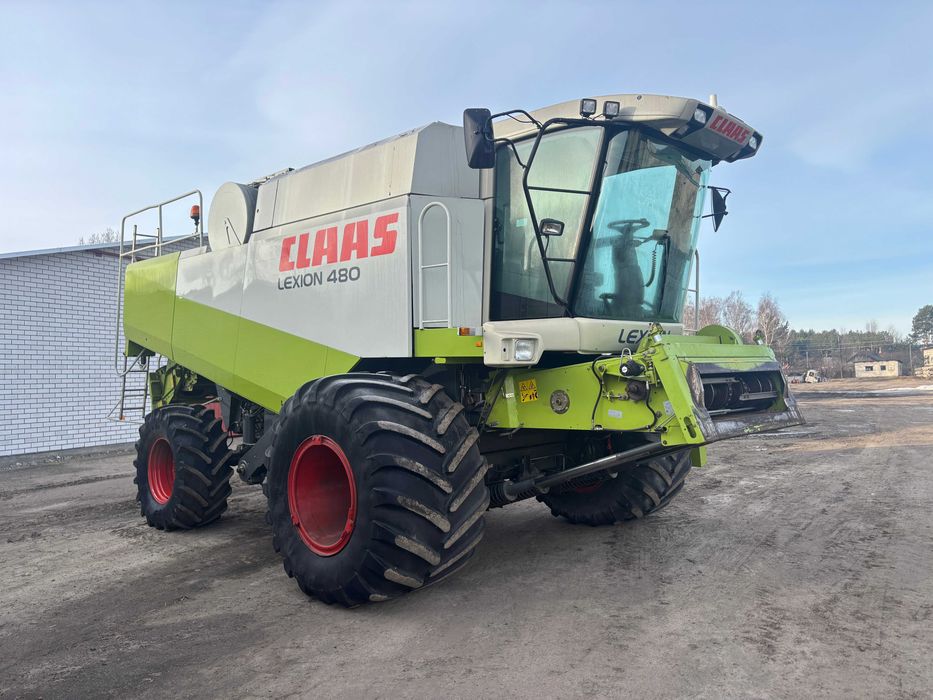 Claas Lexion 480 з Європи