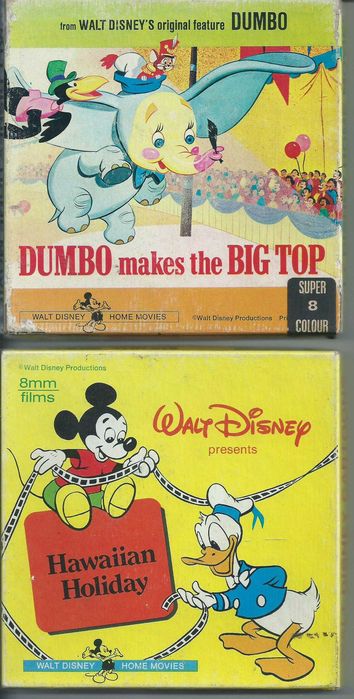 Filmes para Projectores de 8 m/m