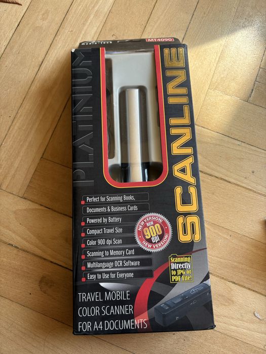 Skaner Media-Tech ScanLine MT4090 – 900 dpi, A4, PDF/JPG