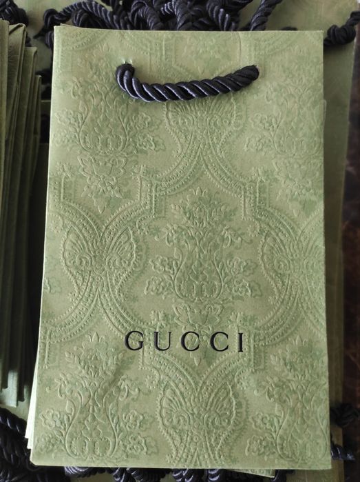 Пакети подарункові Gucci нові маленькі і великі
