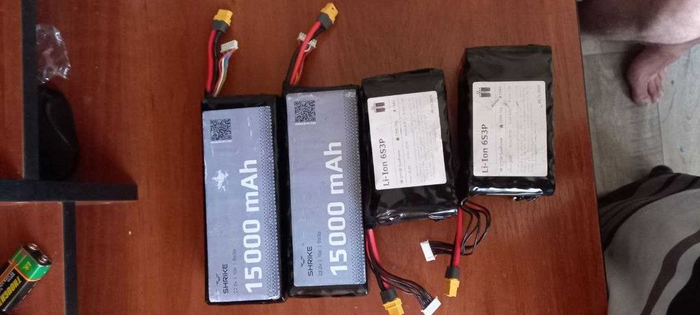 Акумуляторна збірка 6s3p 15Ah 21700 (SunPower) XT60