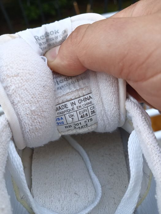 Reebok classic buty męskie skórzane