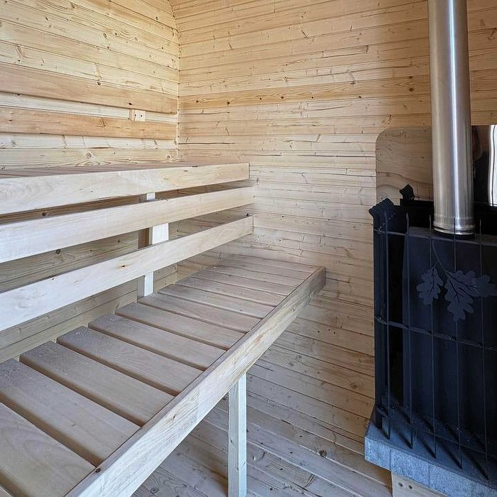 Sauna ogrodowa QUADRO 240 cm do samodzielnego montażu