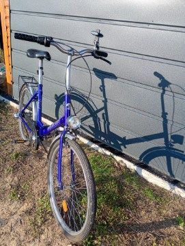 Rower składany diament jak jubilat z przerzutkami w piaście