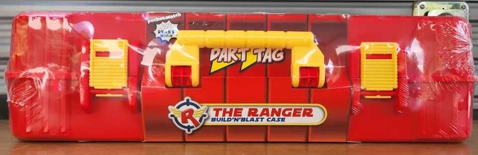 Karabin wyrzutnia walizka  Ryan's World Foam Dart Ranger Build'n'Blast