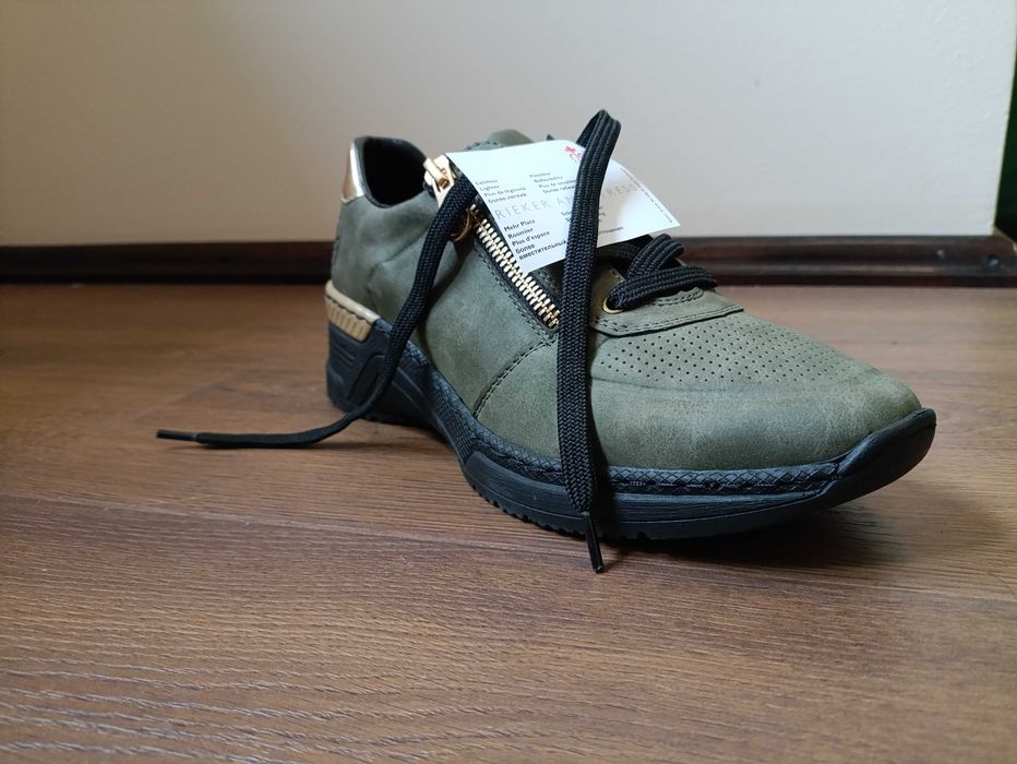 Rieker skórzane trzewiki