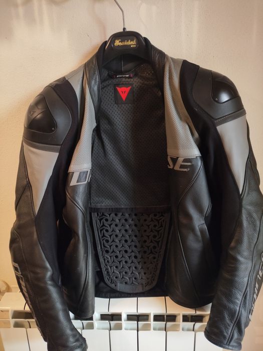 Casaco Dainese Preto e Cinza